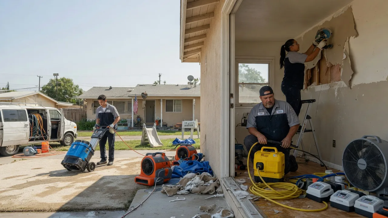 Water Damage Restoration in Mount Hermon, CA near me
